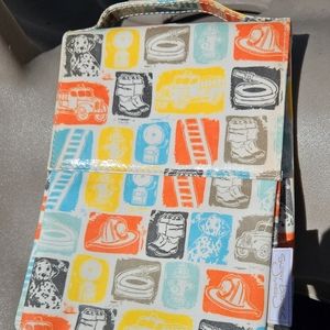 NWOT!!! SugarBooger Lunch Sack Firetruck